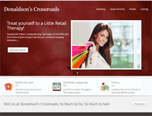 Tablet Screenshot of donaldsonscrossroads.com
